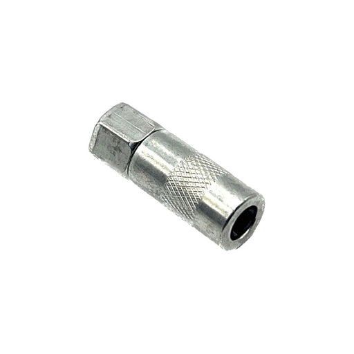 4 jaw grease coupler with 1/8BSP thread, designed for secure and efficient grease connections in lubrication systems