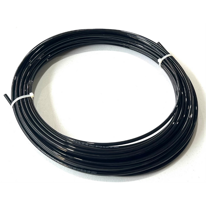 4mm empty grease tube, 50m length, product code PT50M-04, for use in lubrication line installations.