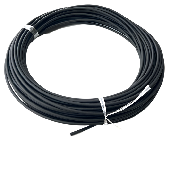 50-meter roll of 8.6mm high-pressure grease hose filled with NLGI 2 lithium grease, suitable for extreme lubrication applications in industrial settings