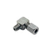 90-degree M8 x 6mm tube compression fitting, used for efficient tube connections in lubrication systems