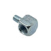 90-degree adaptor 6mm (1.0) male to 1/8BSP female, product code A90M6X18BSP, ideal for high-pressure grease lines.

