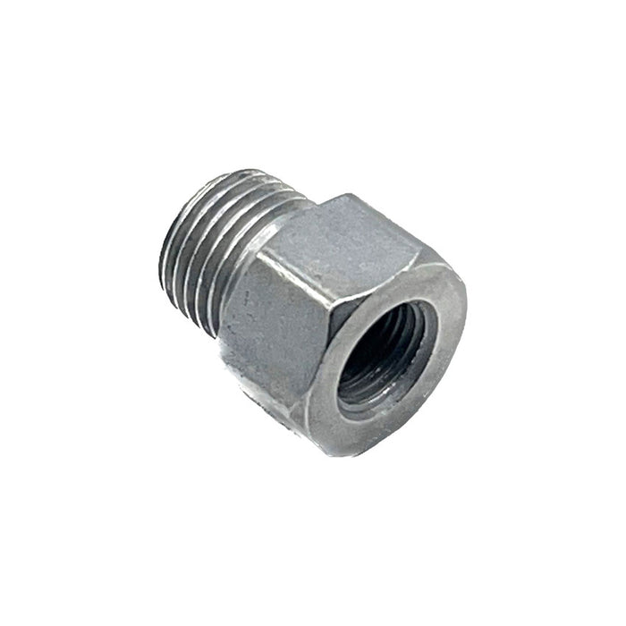  straight adaptor 1/4BSP male x 1/8BSP female for secure lubrication connections in industrial applications.