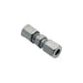  6mm x 6mm straight compression fitting connector for small lubrication tubes.