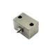 Stainless steel grease block with 1 outlet and 1/8BSP fitting, includes grease nipples for lubrication systems