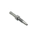 Straight 6mm hose stud with groove (20mm), product code HSSGR20M, for straight grease line connections in lubrication systems.