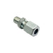 straight M8 x 6mm tube compression fitting for reliable lubrication system fittings